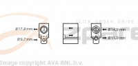 AVA QUALITY COOLING - VW1076