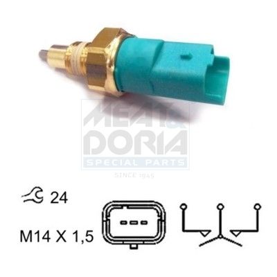 MEAT & DORIA Interrupteur, Lève-vitre Compatibilite Avec PEUGEOT 26198